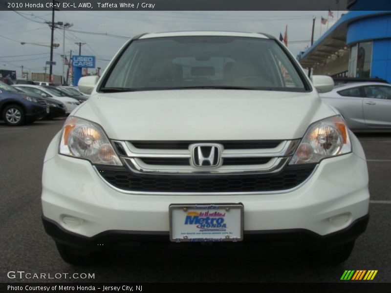Taffeta White / Gray 2010 Honda CR-V EX-L AWD