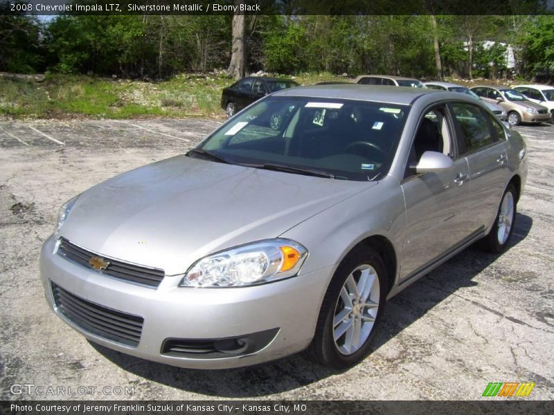 Silverstone Metallic / Ebony Black 2008 Chevrolet Impala LTZ