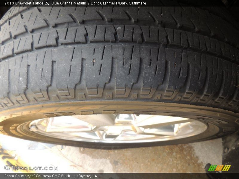 Blue Granite Metallic / Light Cashmere/Dark Cashmere 2010 Chevrolet Tahoe LS