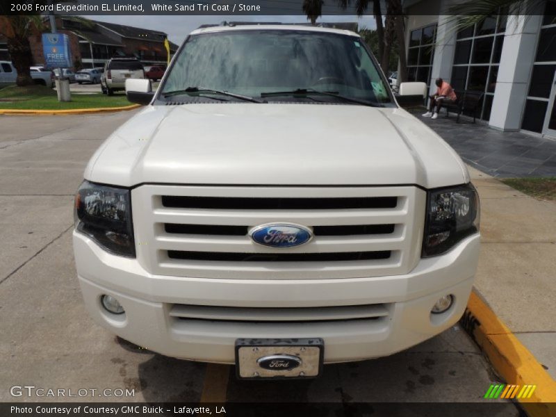 White Sand Tri Coat / Stone 2008 Ford Expedition EL Limited