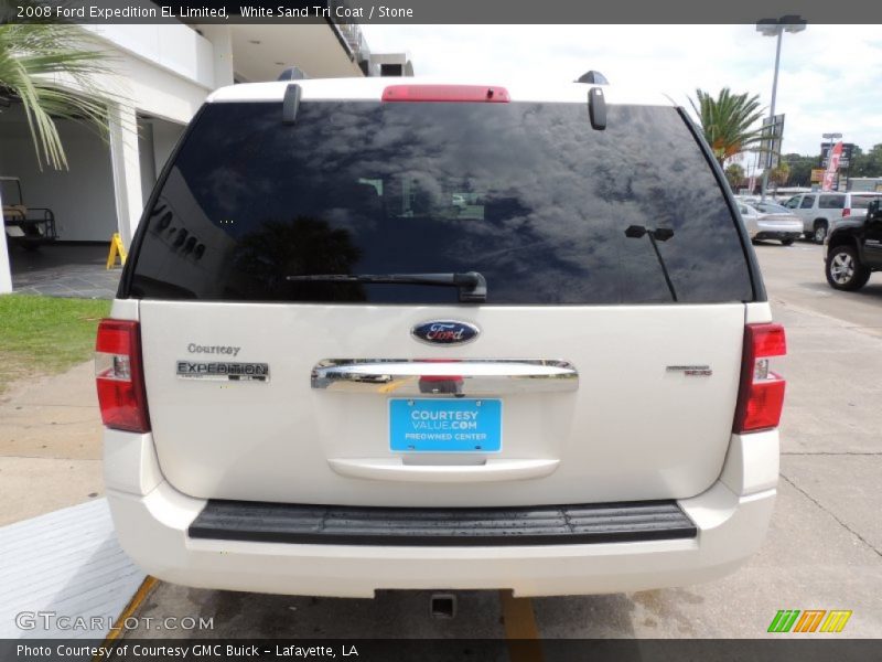 White Sand Tri Coat / Stone 2008 Ford Expedition EL Limited