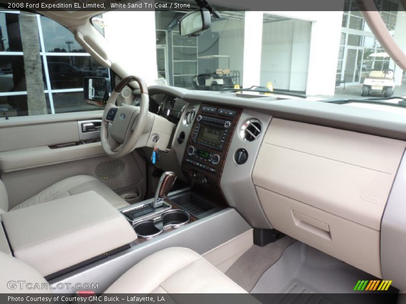 White Sand Tri Coat / Stone 2008 Ford Expedition EL Limited