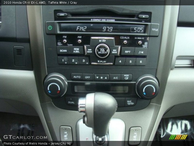 Taffeta White / Gray 2010 Honda CR-V EX-L AWD