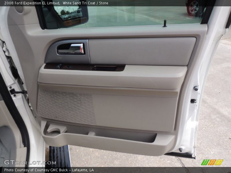 White Sand Tri Coat / Stone 2008 Ford Expedition EL Limited