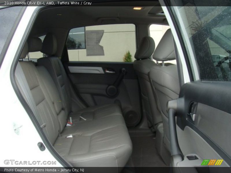Taffeta White / Gray 2010 Honda CR-V EX-L AWD
