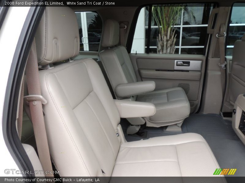 White Sand Tri Coat / Stone 2008 Ford Expedition EL Limited