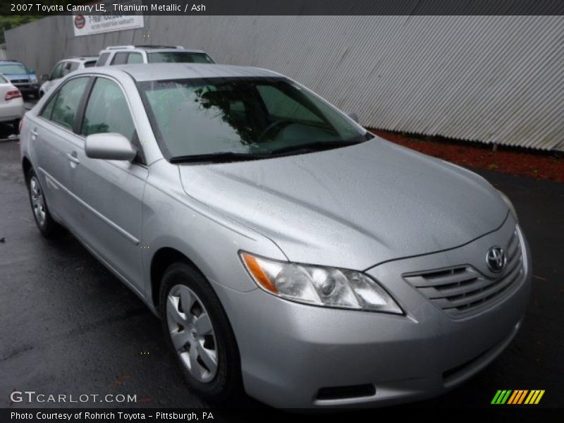 Titanium Metallic / Ash 2007 Toyota Camry LE