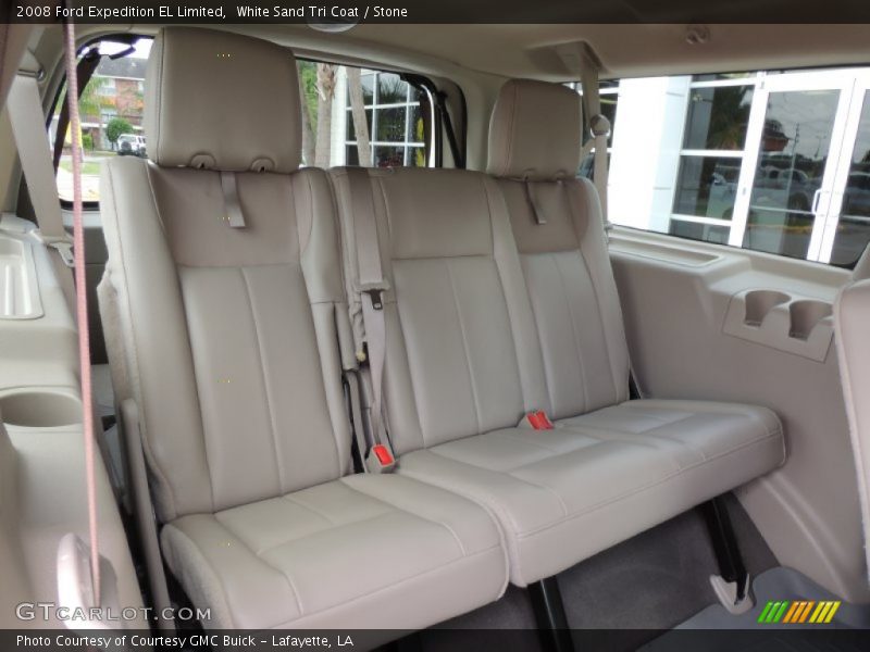 White Sand Tri Coat / Stone 2008 Ford Expedition EL Limited