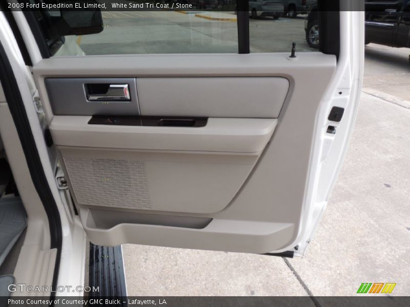 White Sand Tri Coat / Stone 2008 Ford Expedition EL Limited