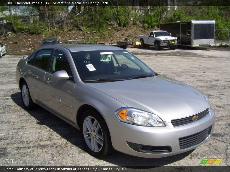 Silverstone Metallic / Ebony Black 2008 Chevrolet Impala LTZ