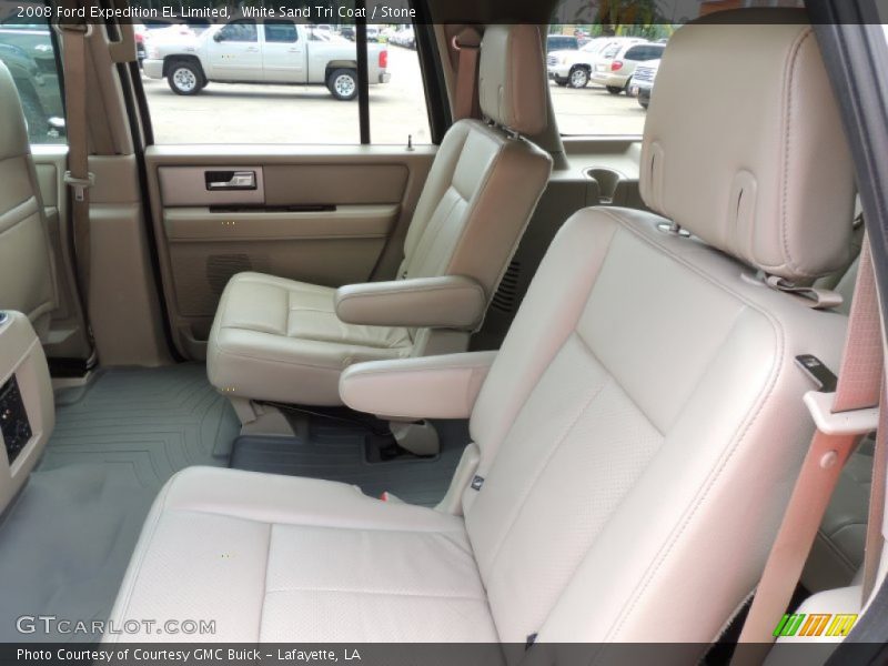 White Sand Tri Coat / Stone 2008 Ford Expedition EL Limited