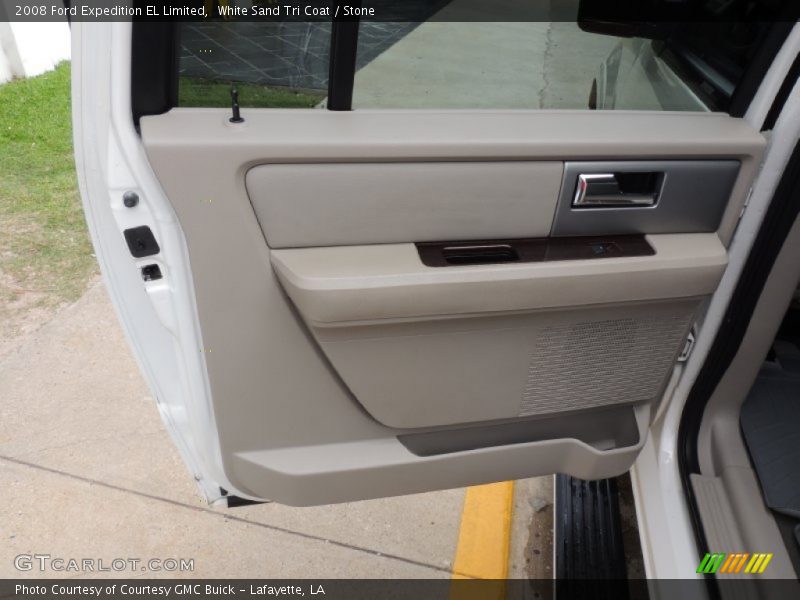 White Sand Tri Coat / Stone 2008 Ford Expedition EL Limited