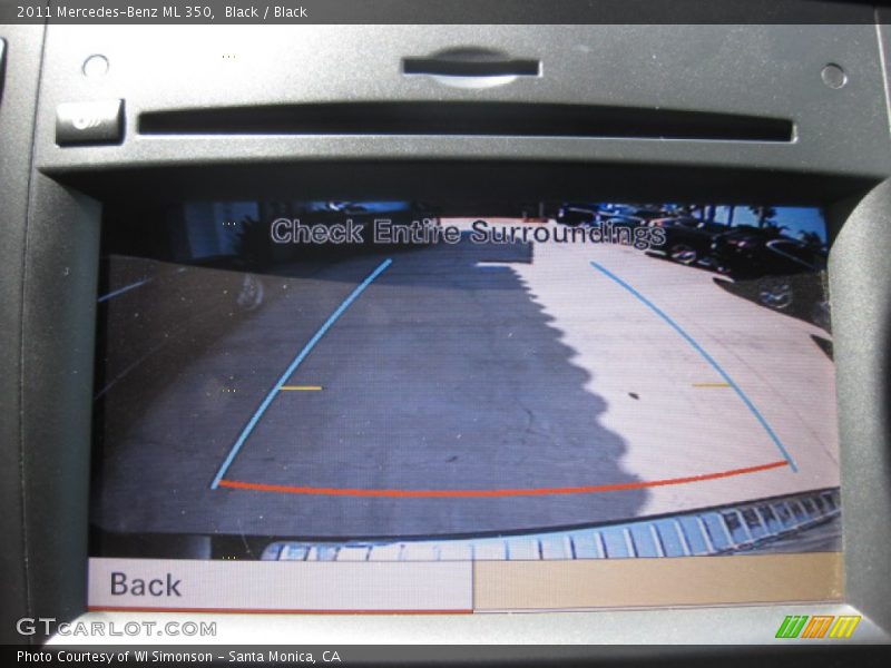 Black / Black 2011 Mercedes-Benz ML 350