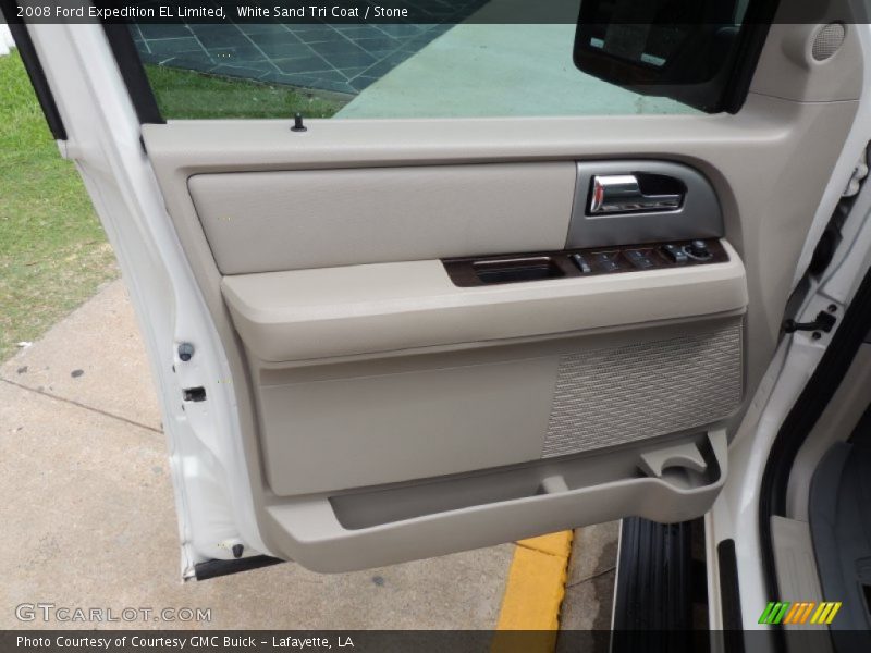 White Sand Tri Coat / Stone 2008 Ford Expedition EL Limited