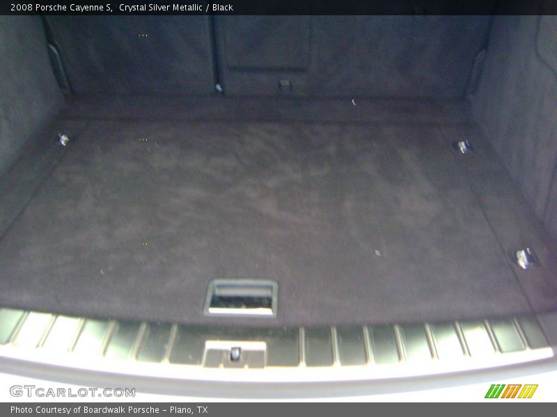 Crystal Silver Metallic / Black 2008 Porsche Cayenne S
