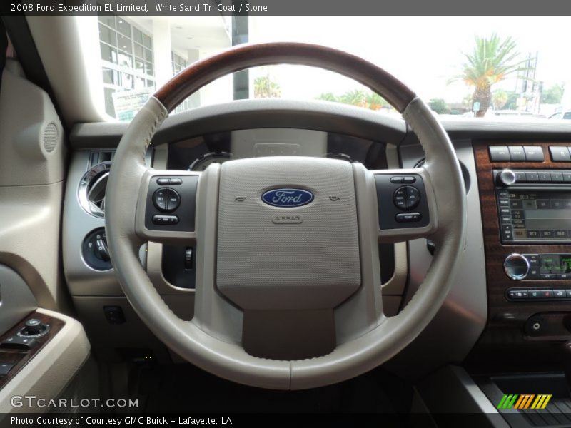 White Sand Tri Coat / Stone 2008 Ford Expedition EL Limited