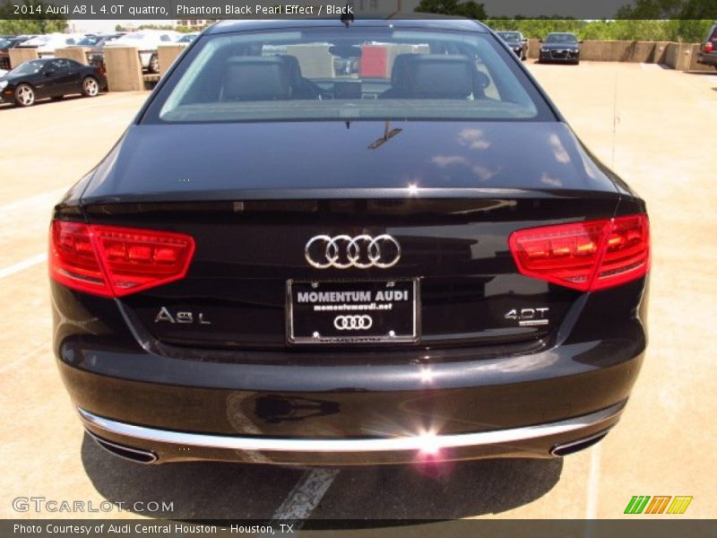 Phantom Black Pearl Effect / Black 2014 Audi A8 L 4.0T quattro