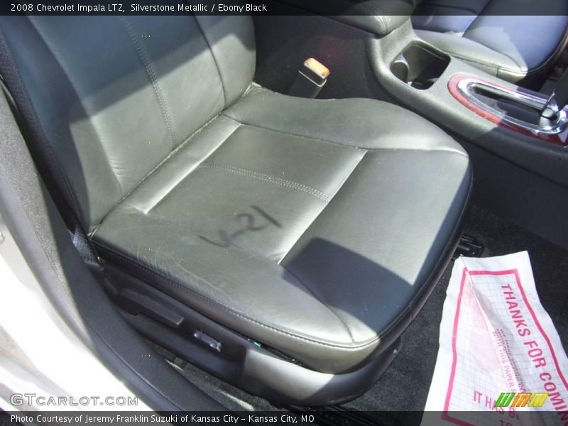 Silverstone Metallic / Ebony Black 2008 Chevrolet Impala LTZ