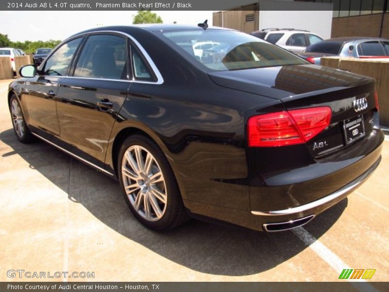 Phantom Black Pearl Effect / Black 2014 Audi A8 L 4.0T quattro