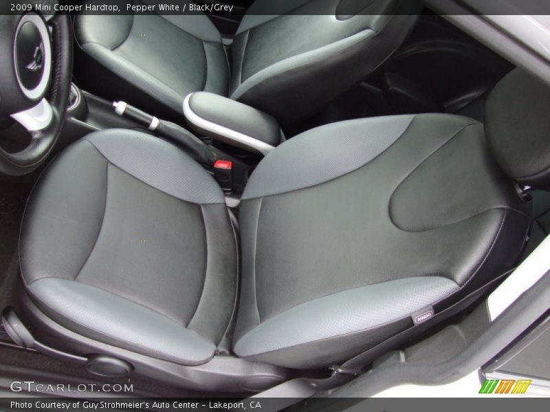 Pepper White / Black/Grey 2009 Mini Cooper Hardtop