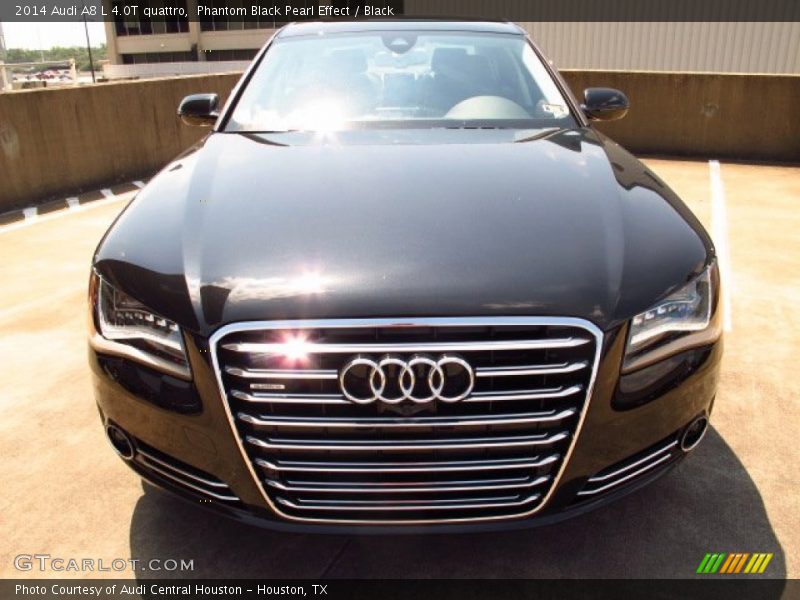 Phantom Black Pearl Effect / Black 2014 Audi A8 L 4.0T quattro