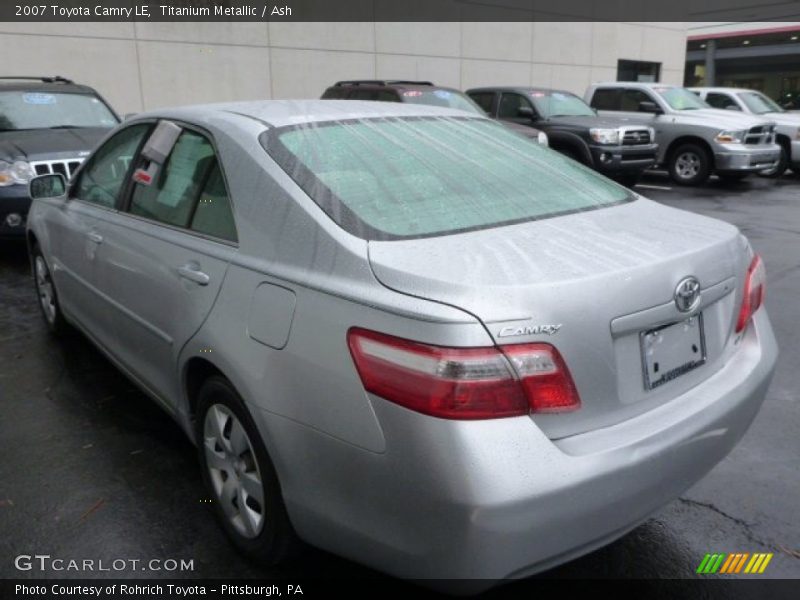 Titanium Metallic / Ash 2007 Toyota Camry LE