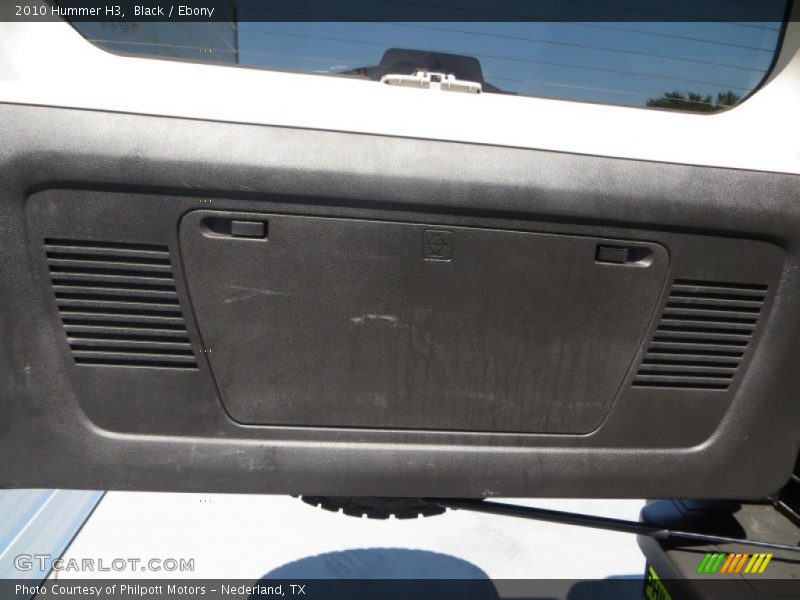Black / Ebony 2010 Hummer H3