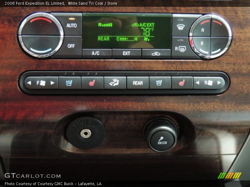 White Sand Tri Coat / Stone 2008 Ford Expedition EL Limited