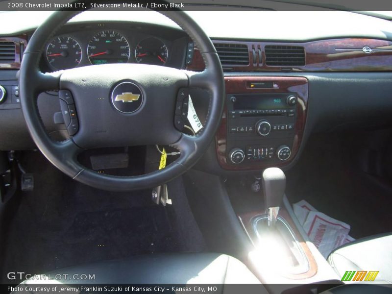 Silverstone Metallic / Ebony Black 2008 Chevrolet Impala LTZ