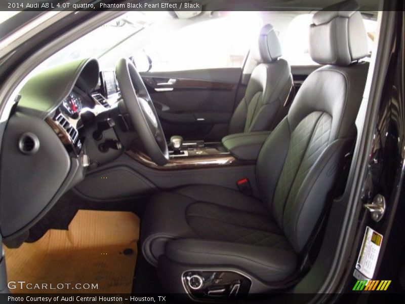 Phantom Black Pearl Effect / Black 2014 Audi A8 L 4.0T quattro