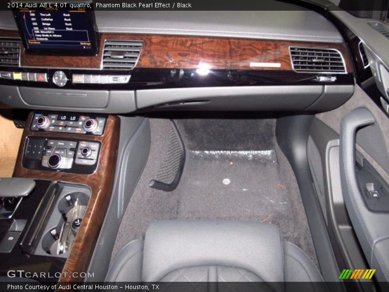Phantom Black Pearl Effect / Black 2014 Audi A8 L 4.0T quattro