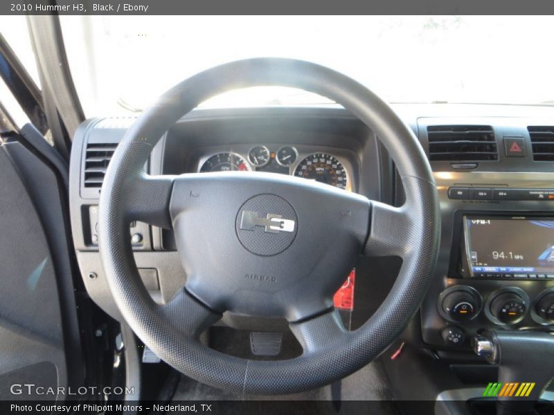 Black / Ebony 2010 Hummer H3