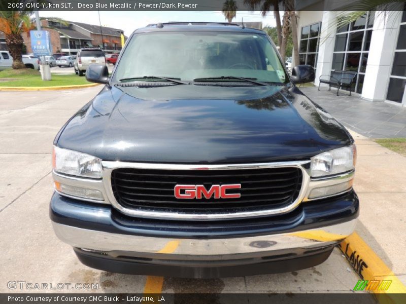 Deep Blue Metallic / Pewter/Dark Pewter 2005 GMC Yukon SLT