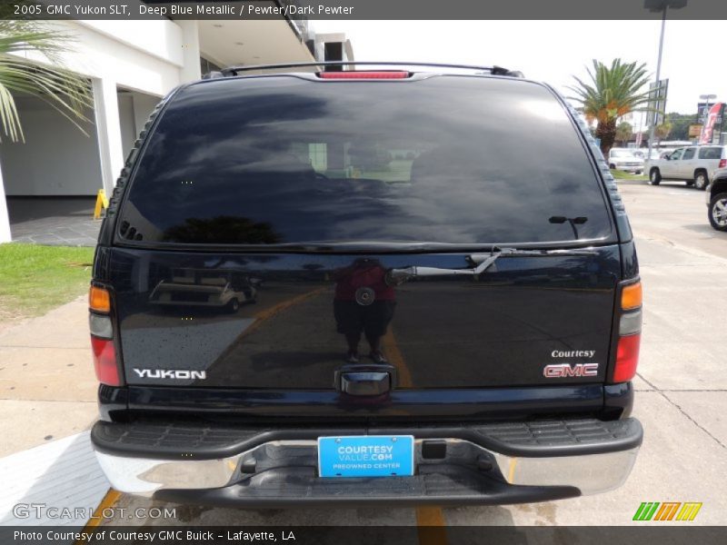 Deep Blue Metallic / Pewter/Dark Pewter 2005 GMC Yukon SLT