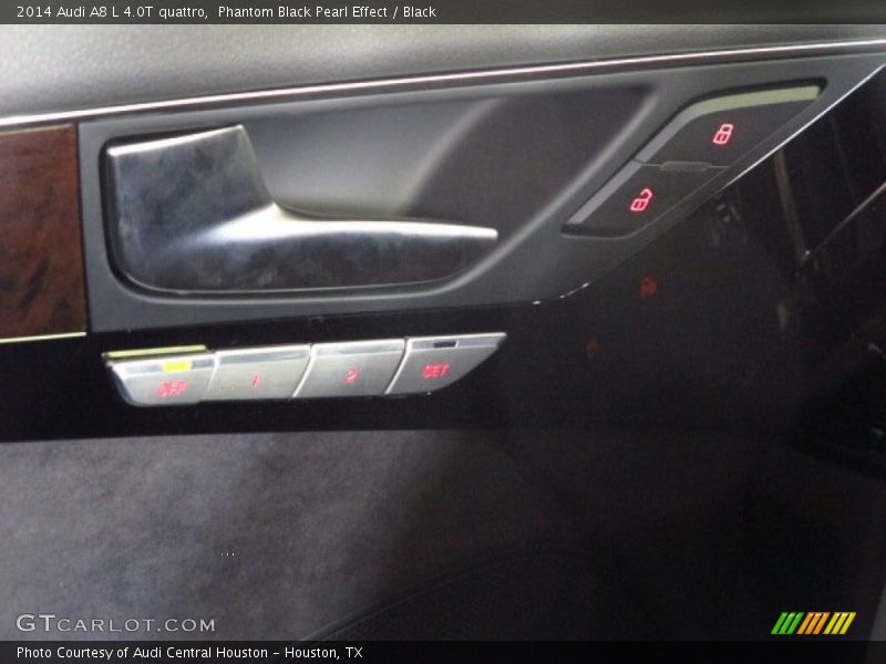 Phantom Black Pearl Effect / Black 2014 Audi A8 L 4.0T quattro