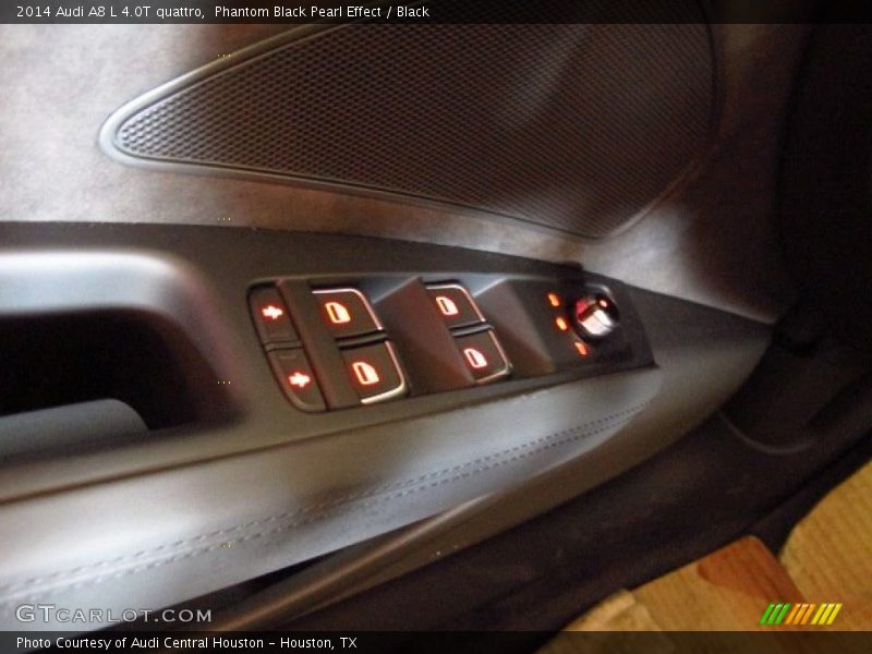 Phantom Black Pearl Effect / Black 2014 Audi A8 L 4.0T quattro