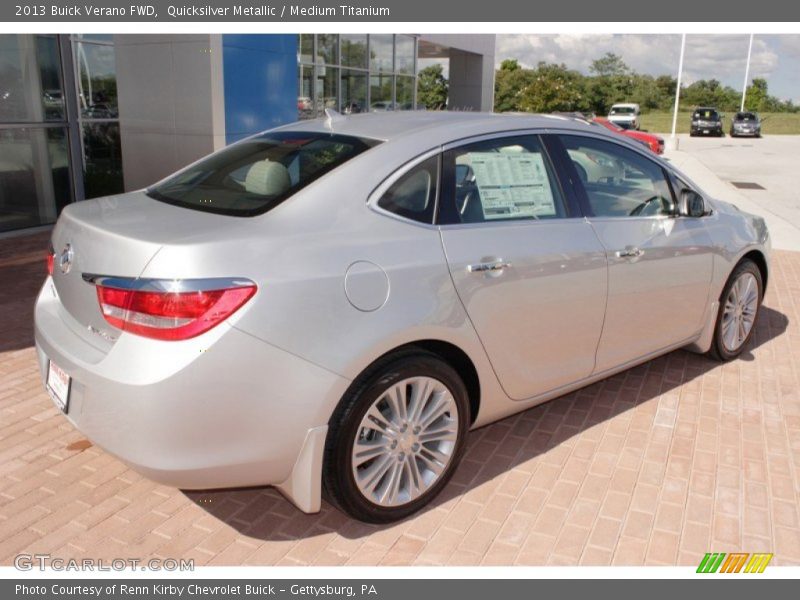 Quicksilver Metallic / Medium Titanium 2013 Buick Verano FWD
