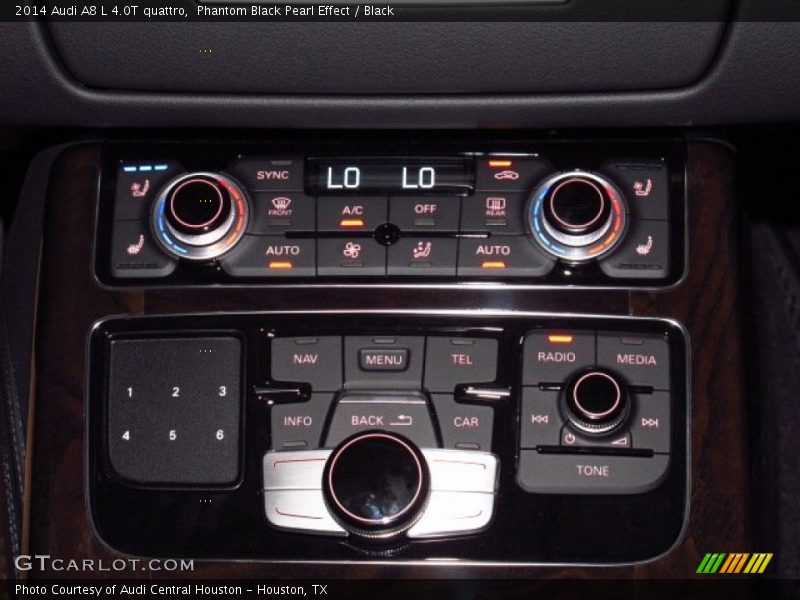 Phantom Black Pearl Effect / Black 2014 Audi A8 L 4.0T quattro