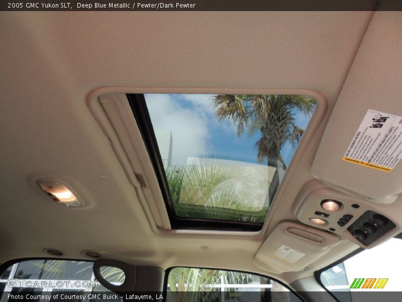 Deep Blue Metallic / Pewter/Dark Pewter 2005 GMC Yukon SLT