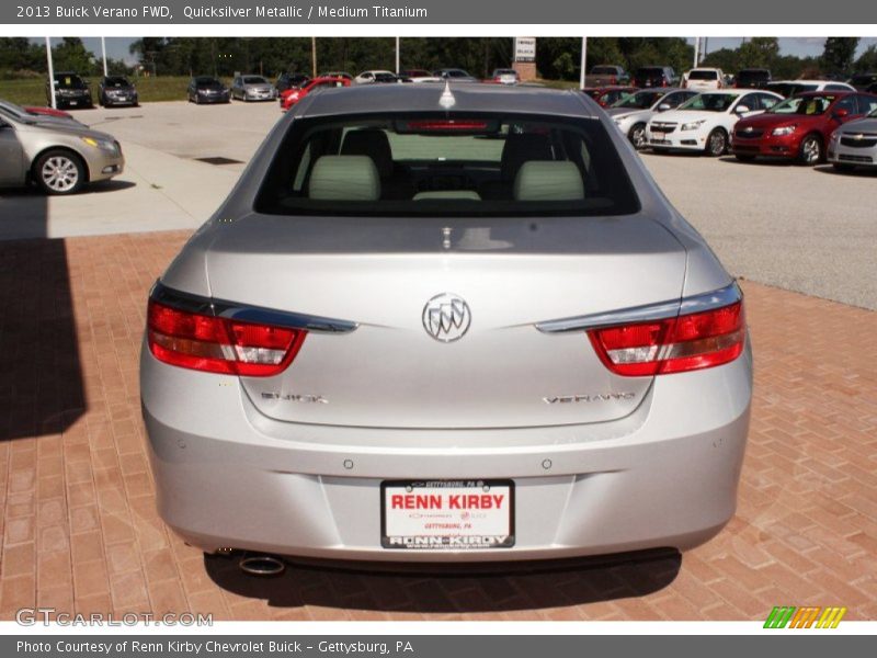 Quicksilver Metallic / Medium Titanium 2013 Buick Verano FWD