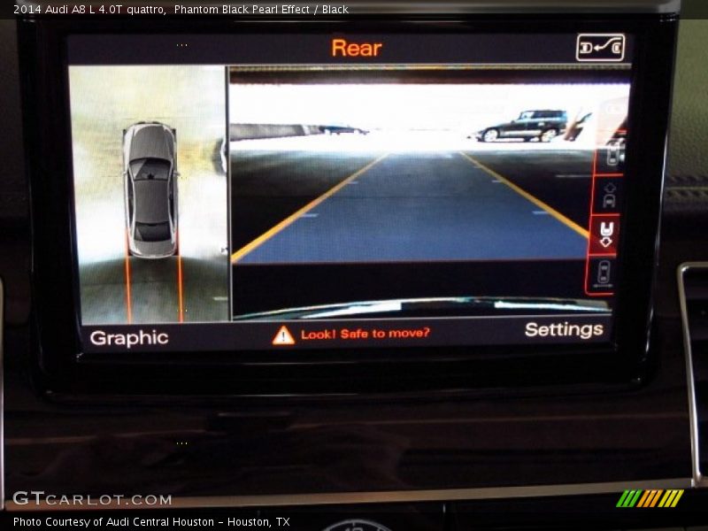 Phantom Black Pearl Effect / Black 2014 Audi A8 L 4.0T quattro