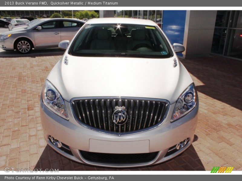 Quicksilver Metallic / Medium Titanium 2013 Buick Verano FWD