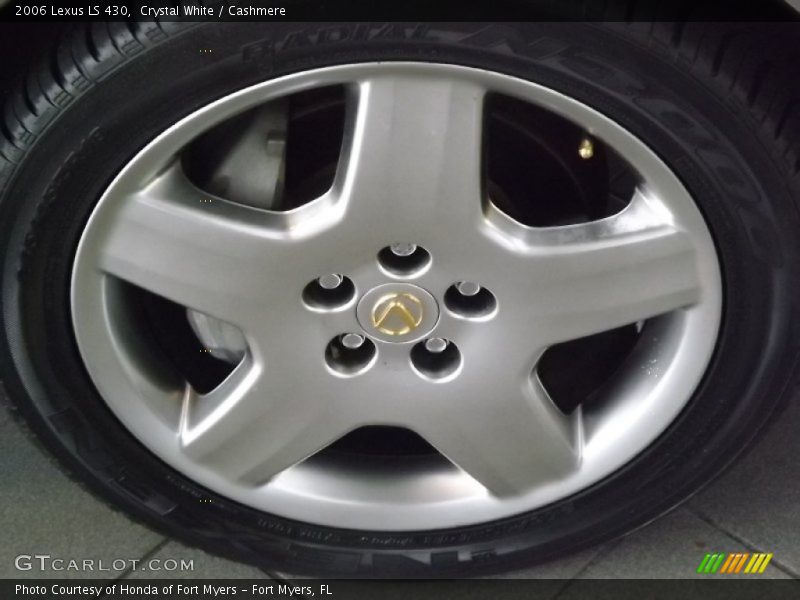 Crystal White / Cashmere 2006 Lexus LS 430