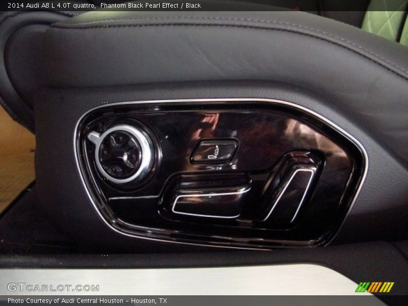 Phantom Black Pearl Effect / Black 2014 Audi A8 L 4.0T quattro
