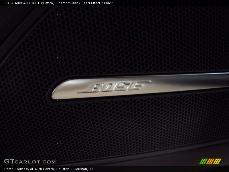 Phantom Black Pearl Effect / Black 2014 Audi A8 L 4.0T quattro