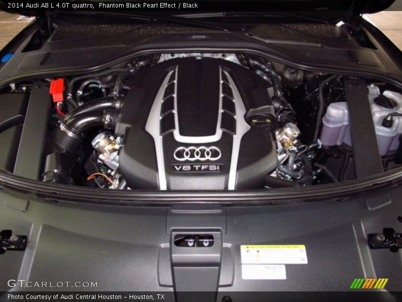  2014 A8 L 4.0T quattro Engine - 4.0 Liter Turbocharged FSI DOHC 32-Valve VVT V8