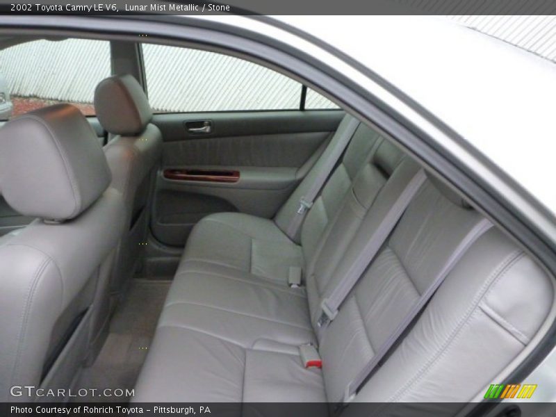 Lunar Mist Metallic / Stone 2002 Toyota Camry LE V6