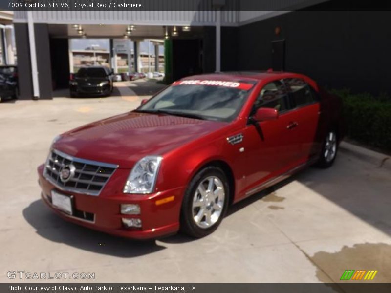 Crystal Red / Cashmere 2009 Cadillac STS V6