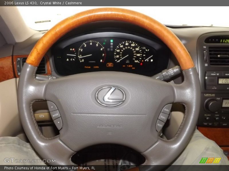 Crystal White / Cashmere 2006 Lexus LS 430