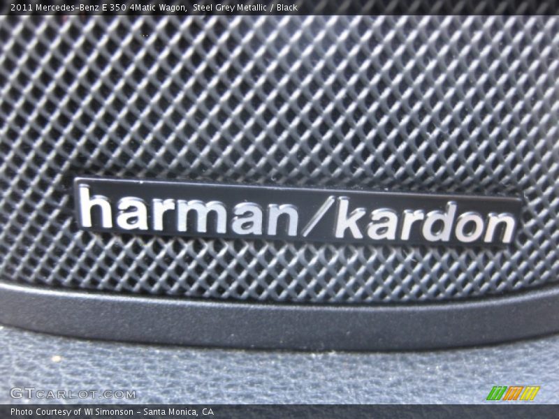 Steel Grey Metallic / Black 2011 Mercedes-Benz E 350 4Matic Wagon